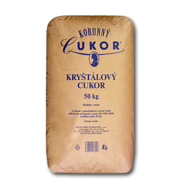 Krystalovy cukor 50kg balenie